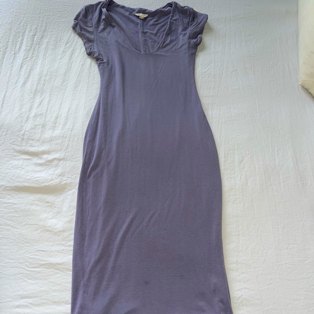 Lavender bodycon dress